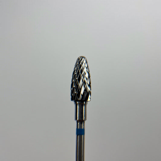 Punta Carbide Conica, blu, STALEKS diametro - 6mm, lunghezza punta - 14mm
