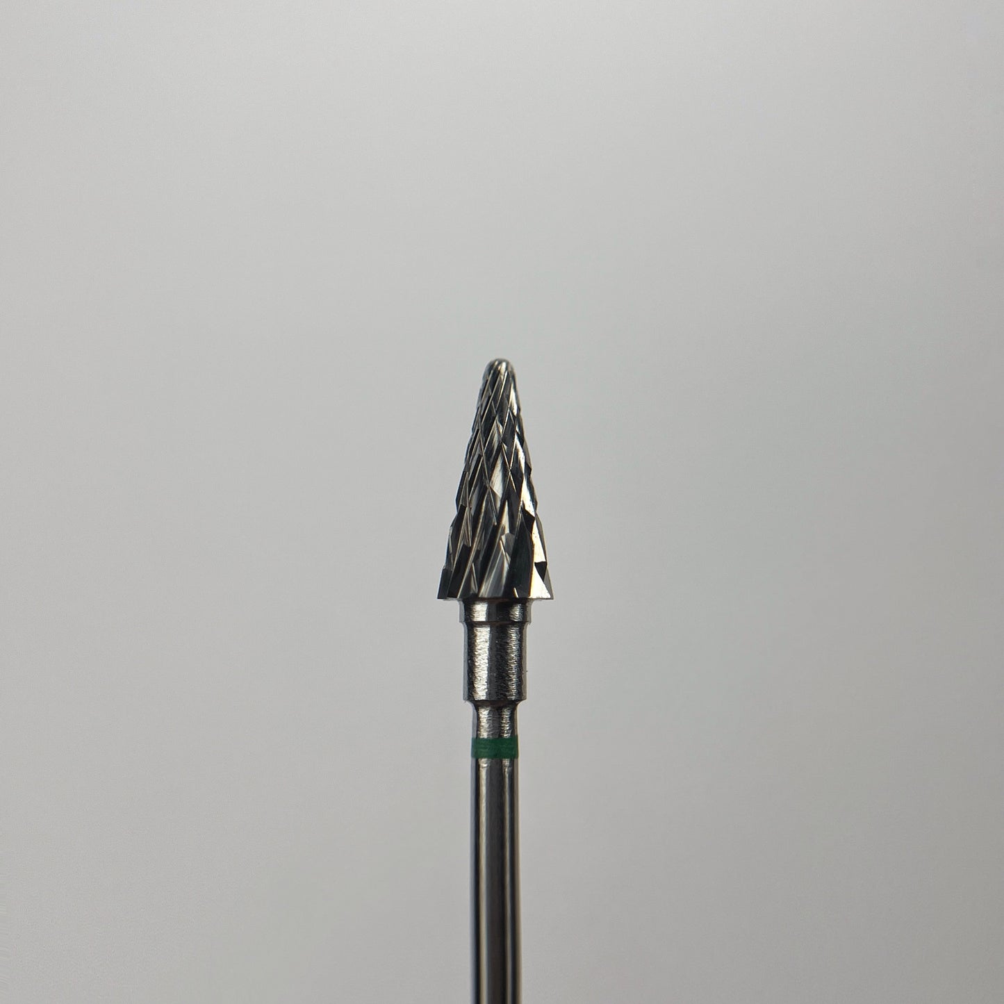 Punta Carbide (Alberello)Cono, Verde, STALEKS diametro - 6mm, lunghezza punta - 14mm