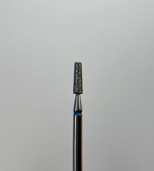 Punta Diamantata, Trapezio, Blu - STALEKS, 2.5 mm diametro - 8mm lunghezza punta